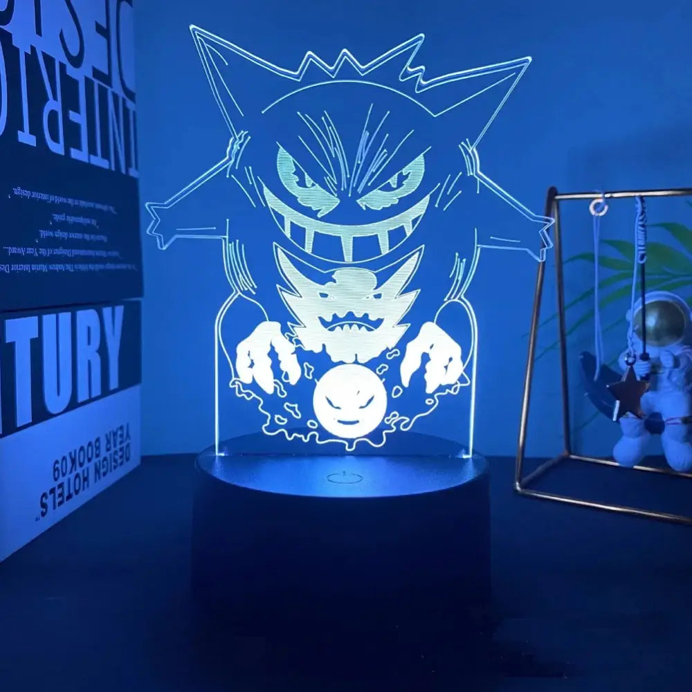 Pokemon Pikachu 3D LED Lamp – Anime Night Light