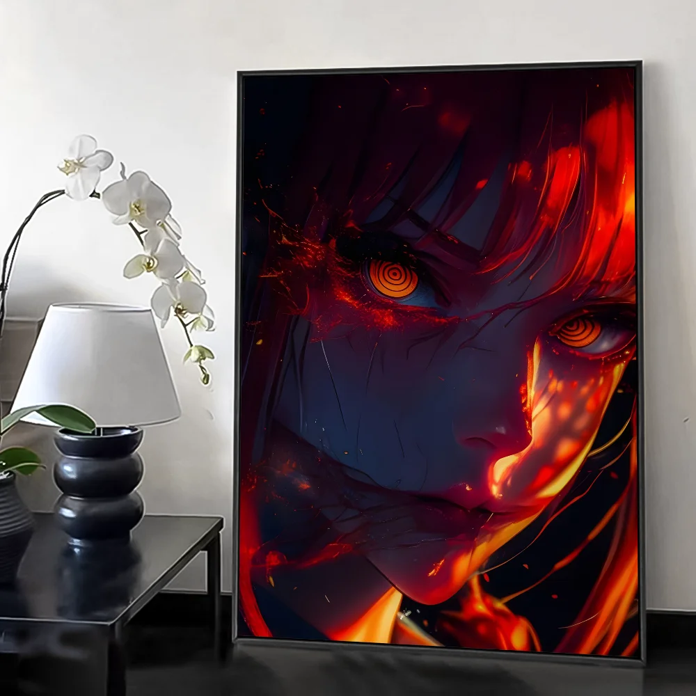Makima Chainsaw Man Anime Poster HD art sticky wall waterproof home living room bedroom bar aesthetic decoration