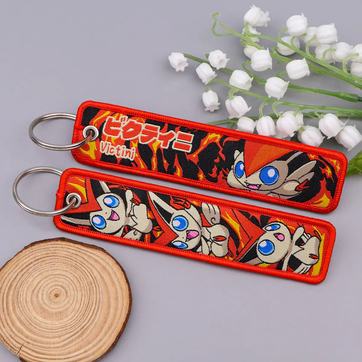 Pokemon Pikachu Embroidered Keychain – Jet Tag Accessory