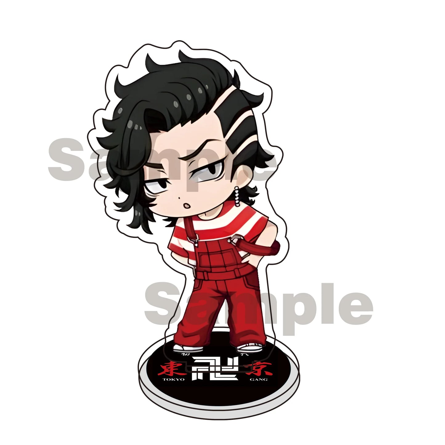 New Cute Hot Keychain Tokyo Revengers Anime Figure MIKEY Takashi Keisuke Draken Acrylic Stand Model Collection Decorative Orname