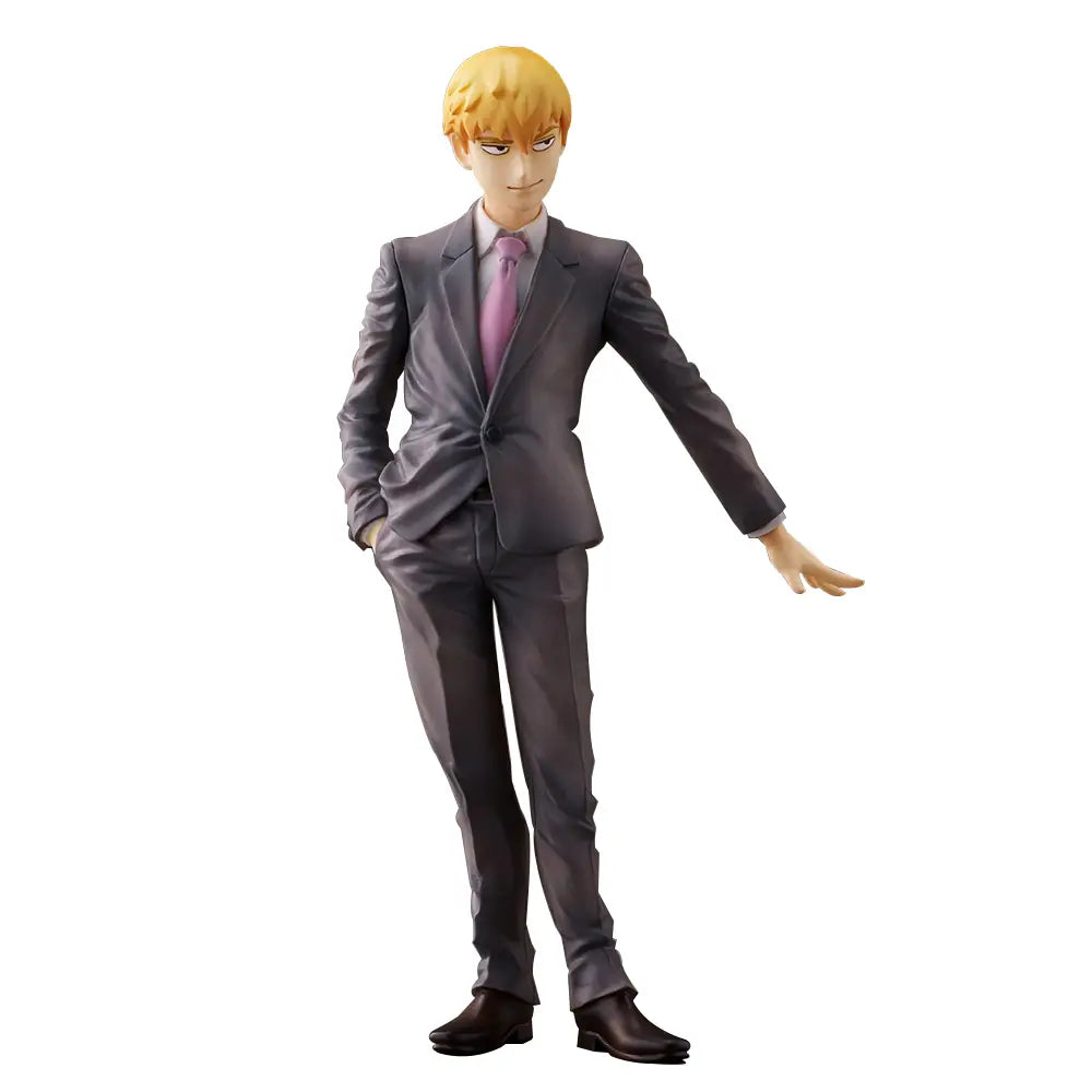 Anime Kageyama Shigeo Figure Reigen Arataka Action Figures PVC Model Desktop Ornaments Reigen Arataka Figurine Child