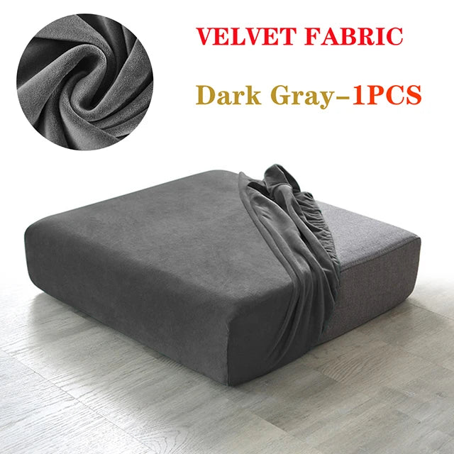 Super Velvet Sofa Cushion Cover Elastic Thick L Shape Corner Armchair Sofa Cover Slipcover Furniture Protector For Living Room