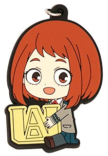 My Hero Academia Anime MHA Boku no Hero Academia Midoriya Deku Denki OCHACO Bakugou Katsuki Rubber Keychain
