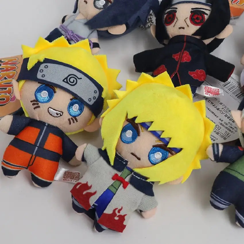Naruto Kakashi Plush Keychain – 10cm Backpack Pendant