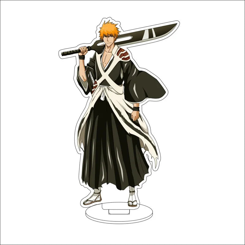 Anime BLEACH Acrylic Stand Ornaments Ogawa Michiru Kurosaki Isshin Kurosaki Yuzu Figure Stand Gifts