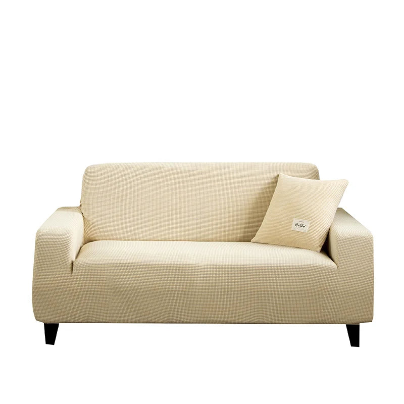 Sofa Cover Elastic For Living Room Home Jacquard Stretch  Slipcovers  Corner Couch Covers 1/2/3/4 Seater L Shape Free Shopping