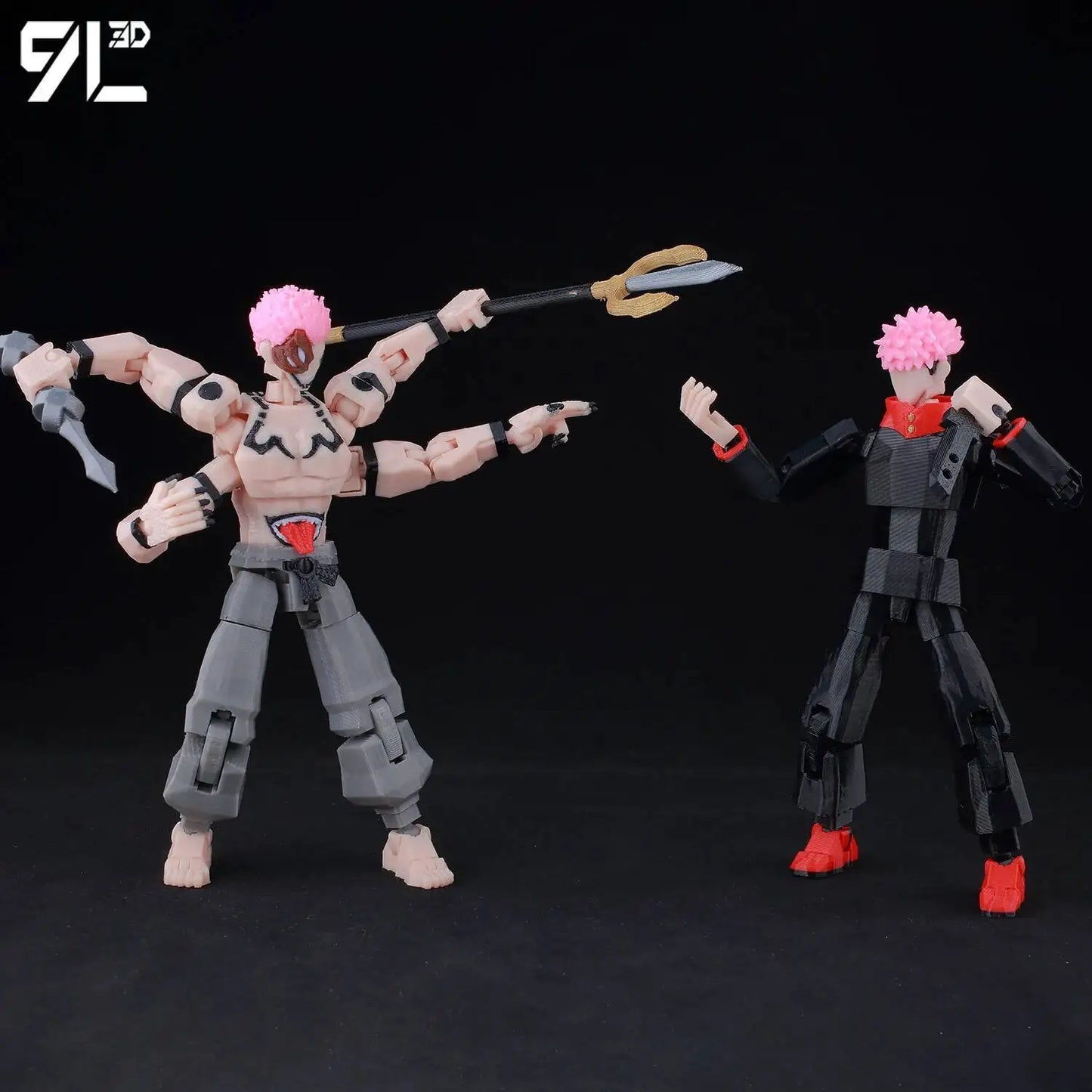 9L3D T13 Jujutsu Kaisen Itadori Figure LUCKY13 Training Ver. JJK Titan13 Multi-Jointed Movable Dummy13 Stress Relief Toys Gifts
