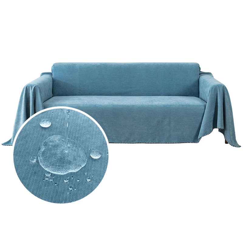 Waterproof Sofa Towel Solid Colour High Quality Sofa Cover Multifunctional Dustproof Durable Sofa Towel For Living Room Decor