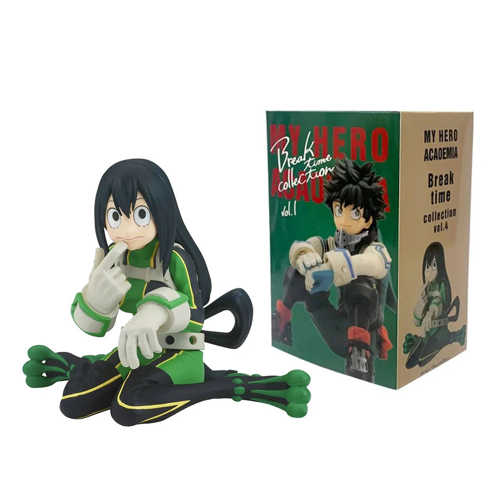 Hot My Hero Academia Bakugou Katsuki Midoriya Izuku Todoroki Shouto Toga Himiko Anime Figure PVC Collectible Model Toys Kid Gift