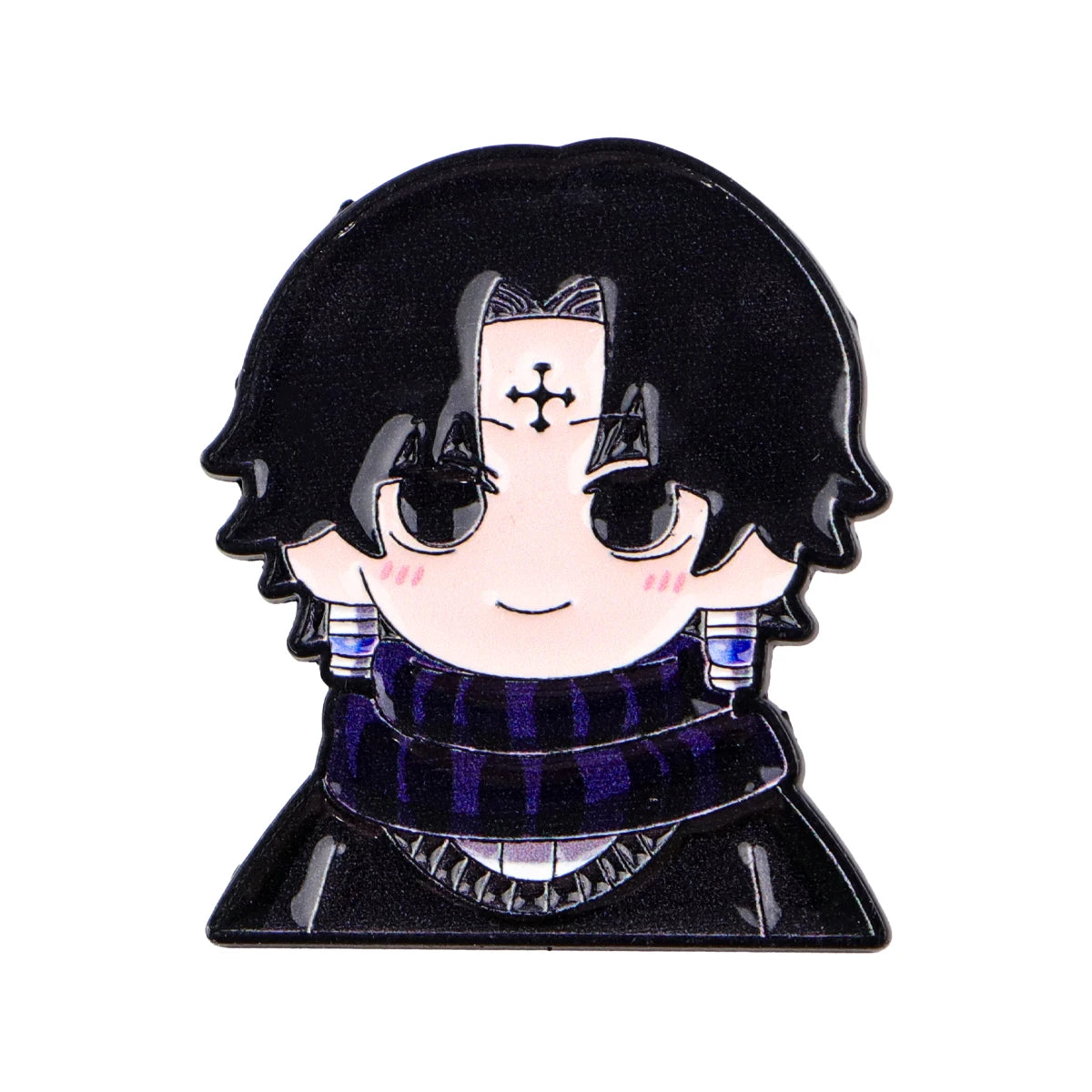 Cool Anime Characters Enamel Pin Cute Heart Sign Manga Figure Metal Lapel Badges Popular Cartoon Jewelry Gift for Fans Collector
