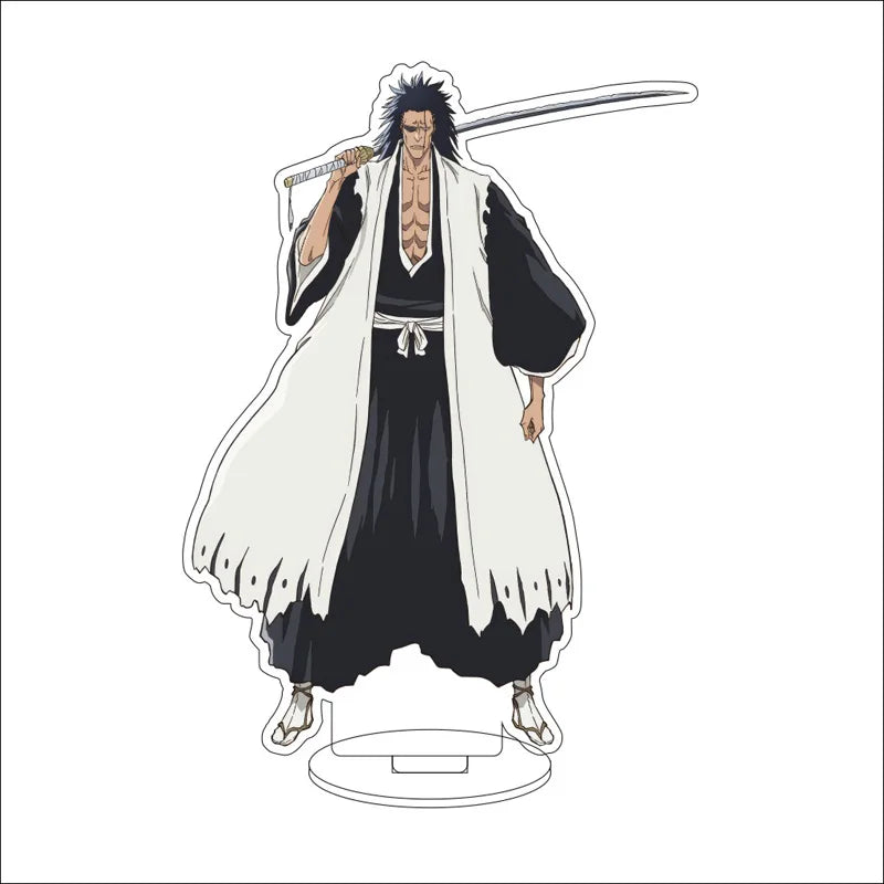 Anime BLEACH Acrylic Stand Ornaments Ogawa Michiru Kurosaki Isshin Kurosaki Yuzu Figure Stand Gifts