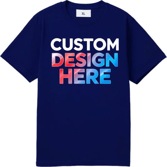 For man Text here Fashionable summer t shirt Custom Design Here Short Sleeve Daily Wear Tailor-made Oneck Rock tees Personalized