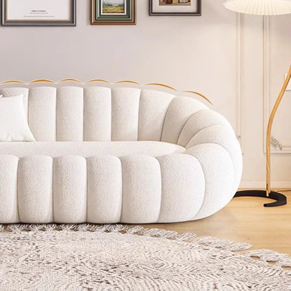 Cloud Sofa Plush Pumpkin Sofa Combination Soft Comfortable Modern Living Room Sofa Suite Apartment Home Furniture Accessories