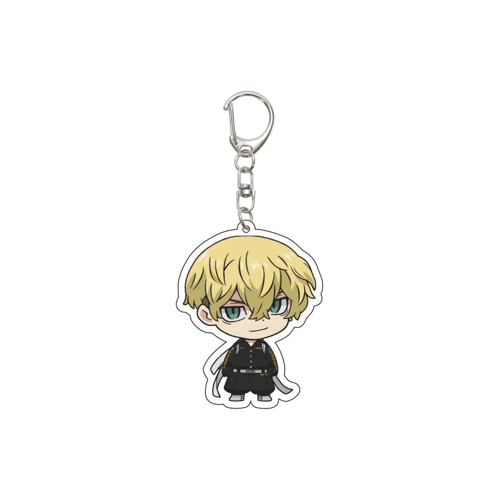 6CM  Anime Tokyo Revengers Acrylic Keychain Model Cosplay Characters Ornament Accessories Goods Collection Christmas Gifts