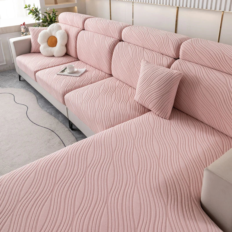 new string plush Sofa Cover Elastic Sofa Cushion Cover for Living Room Furniture Protector For Pets Removable Sofa Seat Cover
