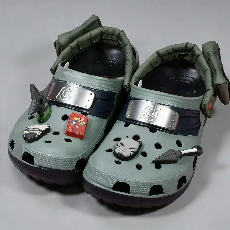 Naruto Sasuke Beach Sandals – Non-Slip Summer Slippers