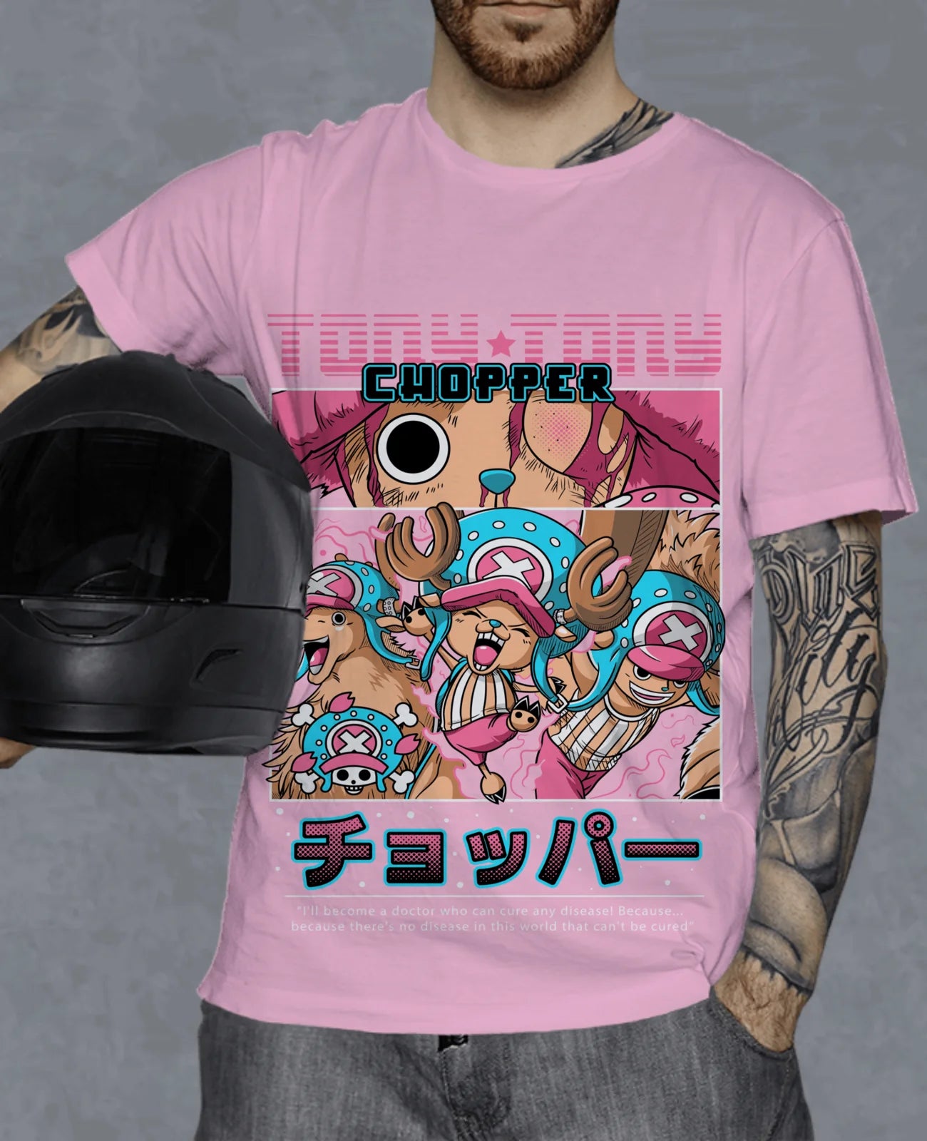 2026 Summer ONE PIECE Anime Tony Tony Chopper Printed Loose Short-sleeved Pure Cotton Children's T-shirt Tide Unisex Casual Y2k