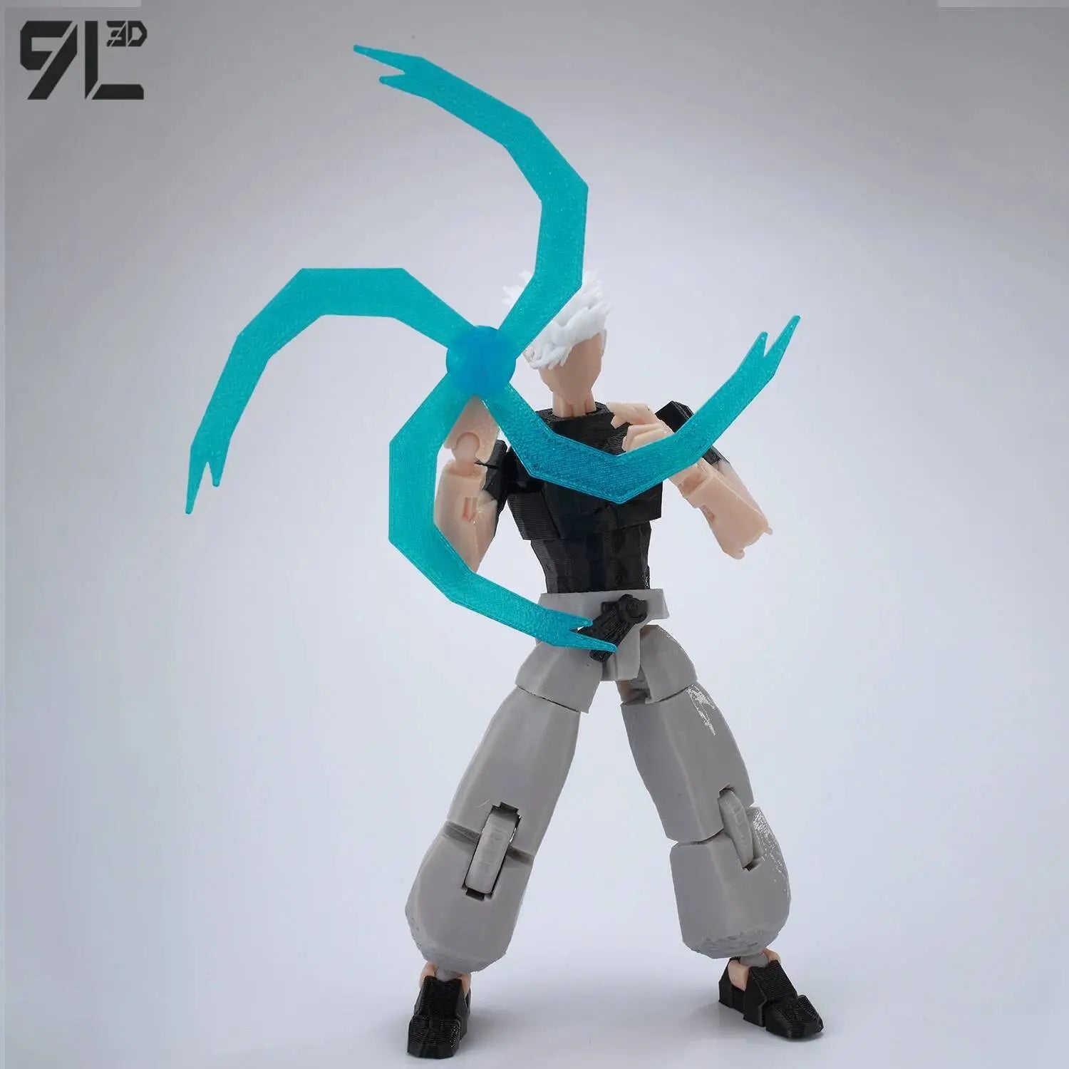 腰斩五条悟-13.jpg Jujutsu Kaisen Gojo Sukuna Articulated Figure – 13 Joints