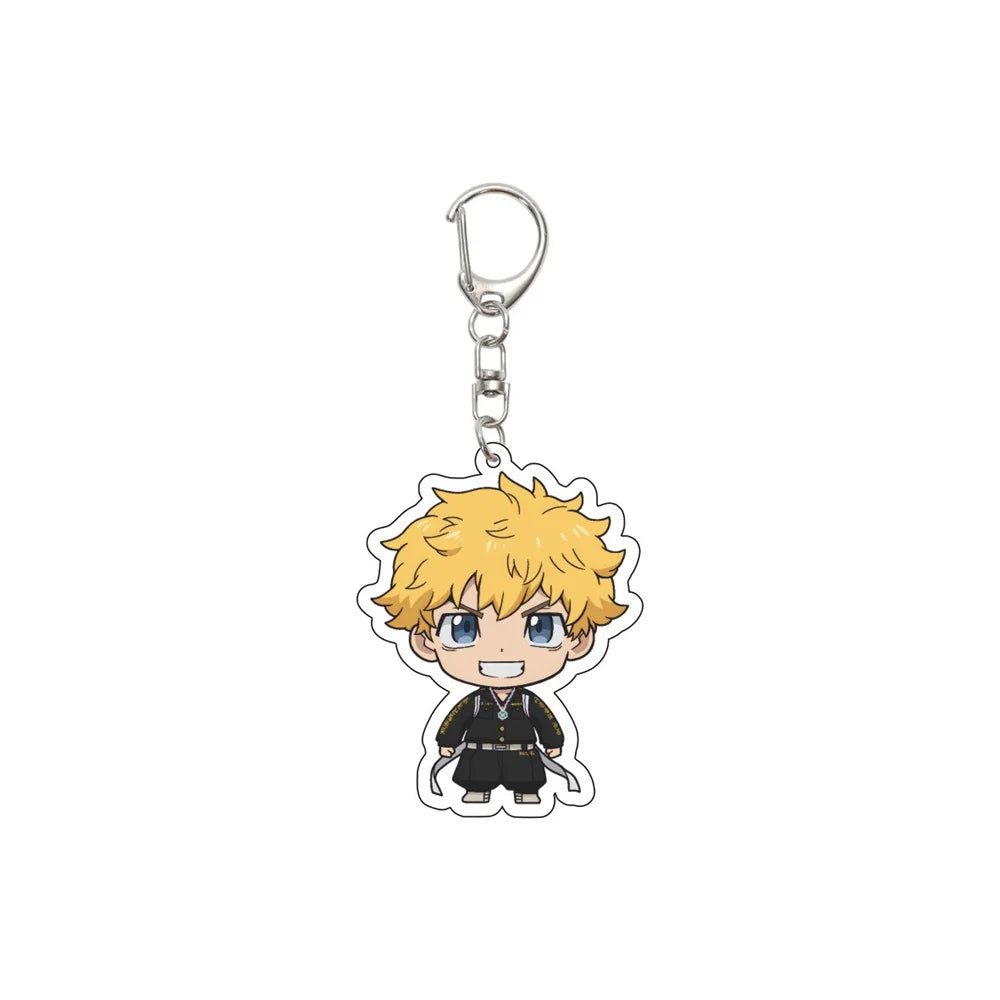 6CM  Anime Tokyo Revengers Acrylic Keychain Model Cosplay Characters Ornament Accessories Goods Collection Christmas Gifts