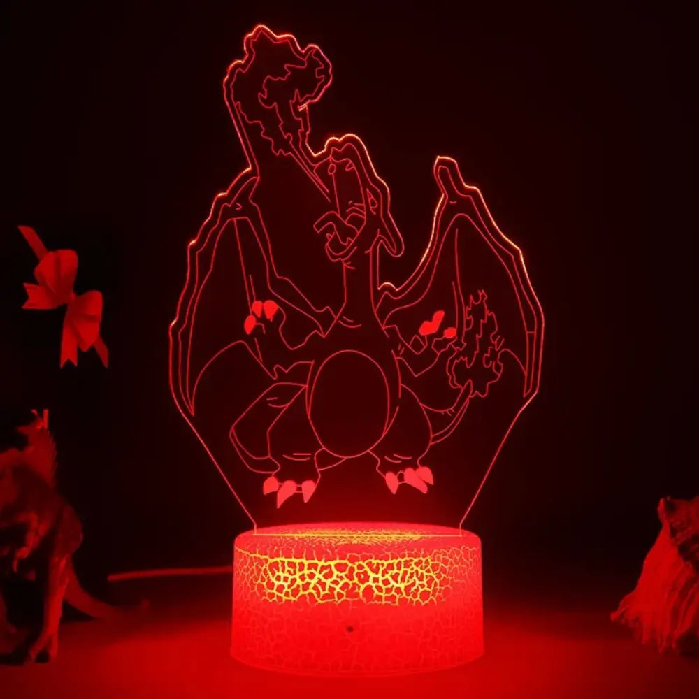 Pokemon Pikachu 3D LED Lamp – Anime Night Light
