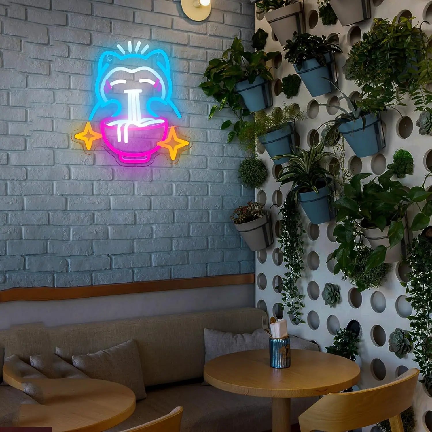 Pokemon Ramen LED Neon Light – Kitchen Wall Decor