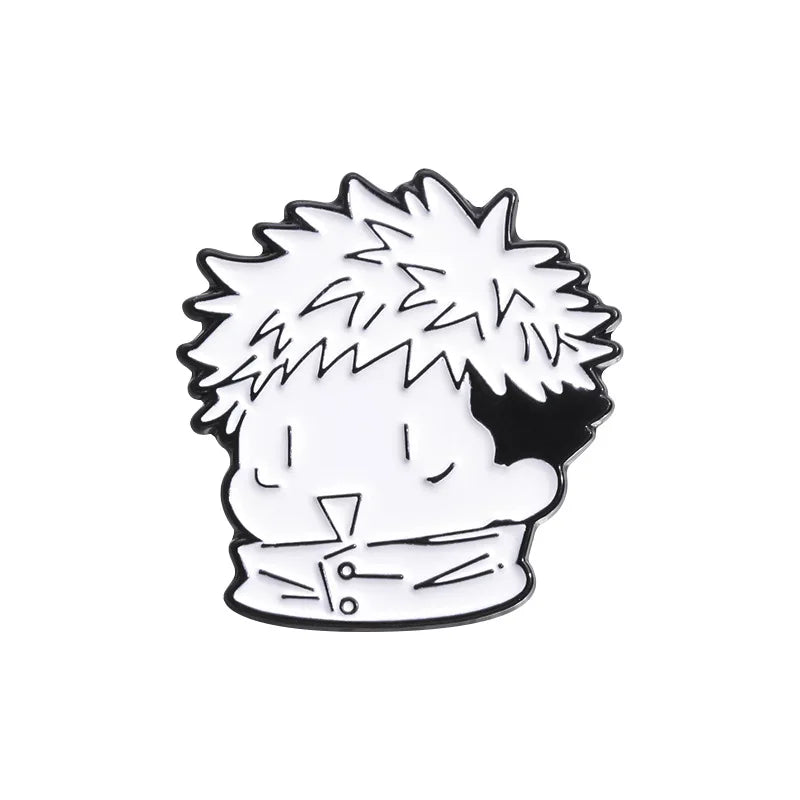 Cartoon Anime Enamel Pins Cute Animated Characters Metal Brooch Clothes Backpack Badge Men Women Jewelry Gift Custom Accessorie