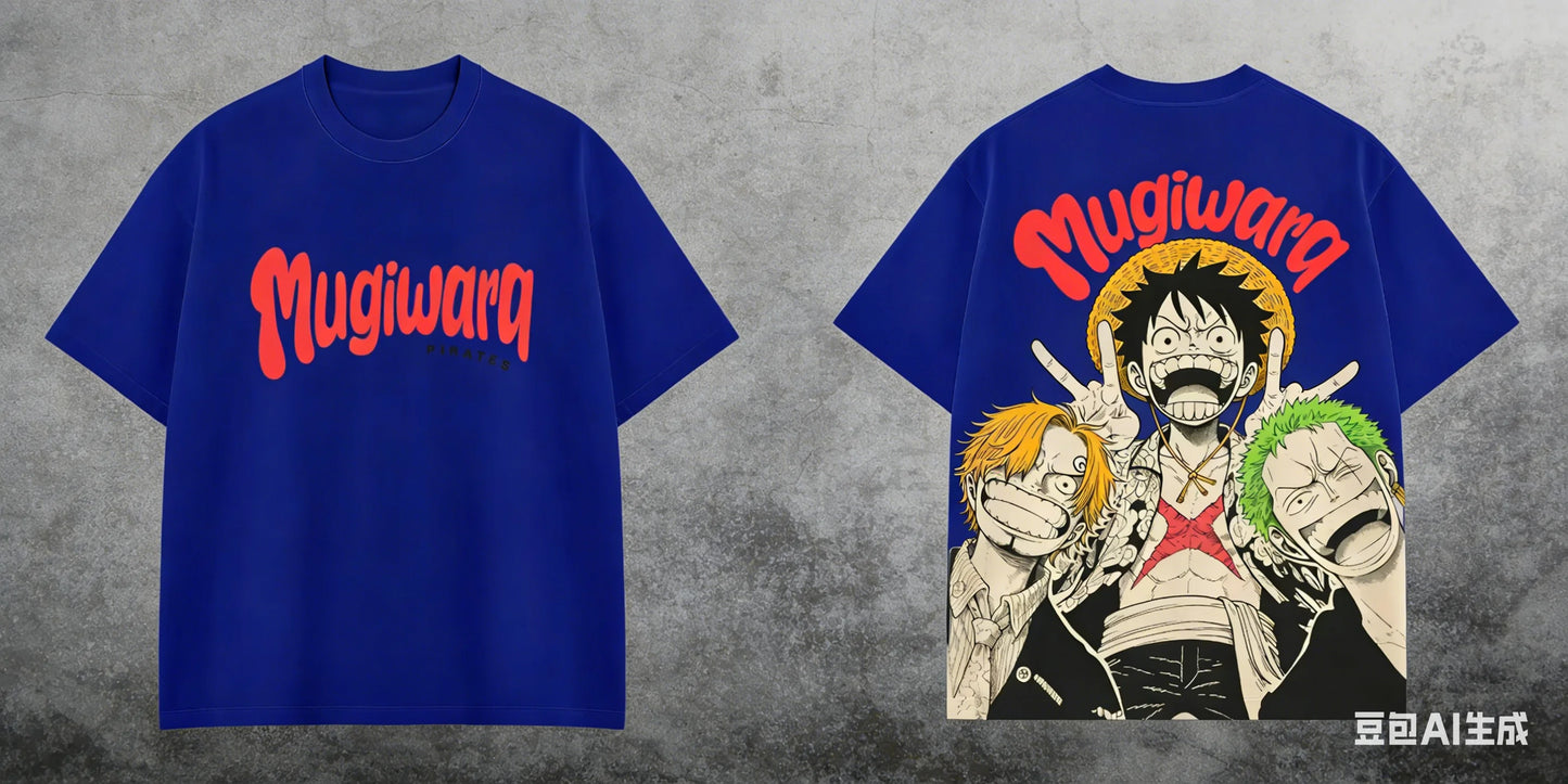 2026 One Piece Men's T-shirt Monkey D. Luffy Roronoa Zoro Sanji Anime Tee Summer and Spring Boy's Short Sleeves Parent-child Y2k