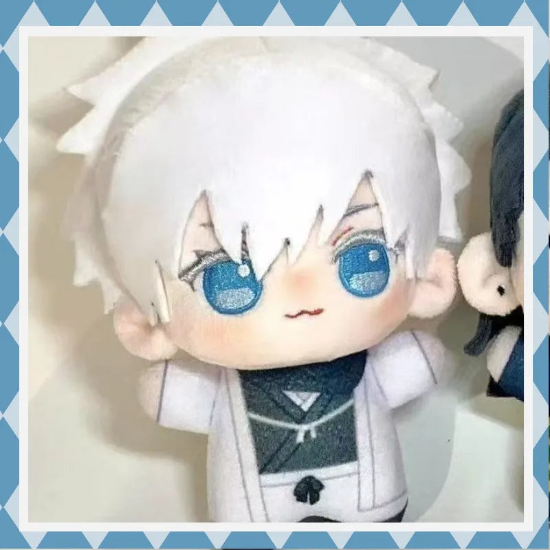 Jujutsu Kaisen Gojo Satoru Suguru Geto Plush Doll Set 10cm Cute Anime Stuffed Toy Fan Collection Birthday Gift Home Decoration