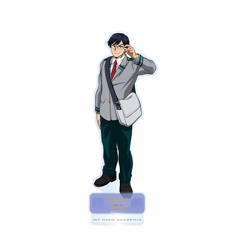Anime My Hero Academia Acrylic Standee Keychain Izuku Midoriya School Uniform Ver Cartoon Figure Desktop Decor Fans Gift