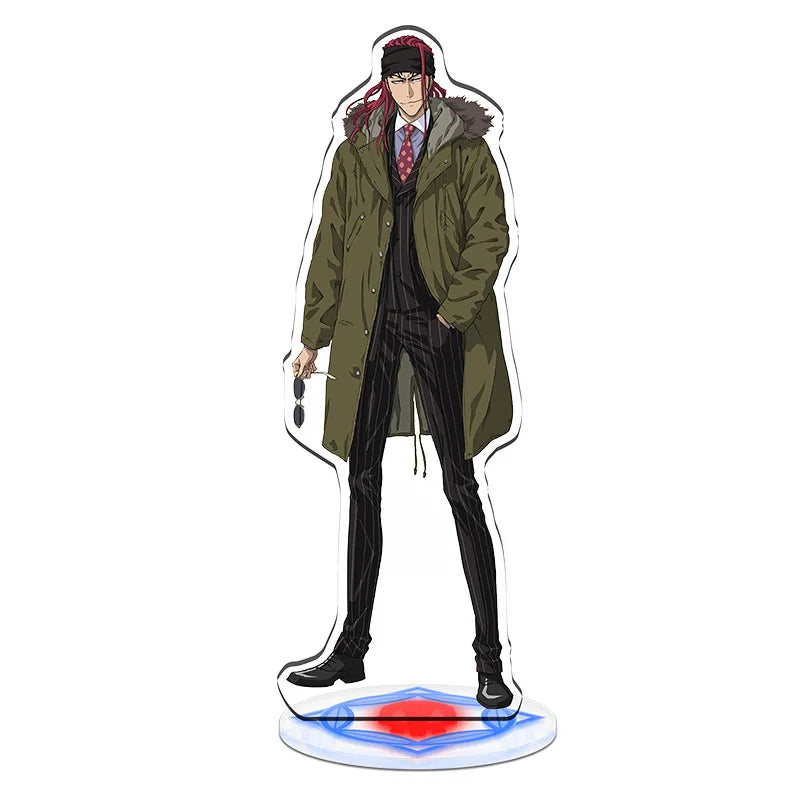 15cm hot Anime BLEACH Acrylic Stand Model Cosplay Characters Ornament Accessories Goods Collection Gifts 18pcs