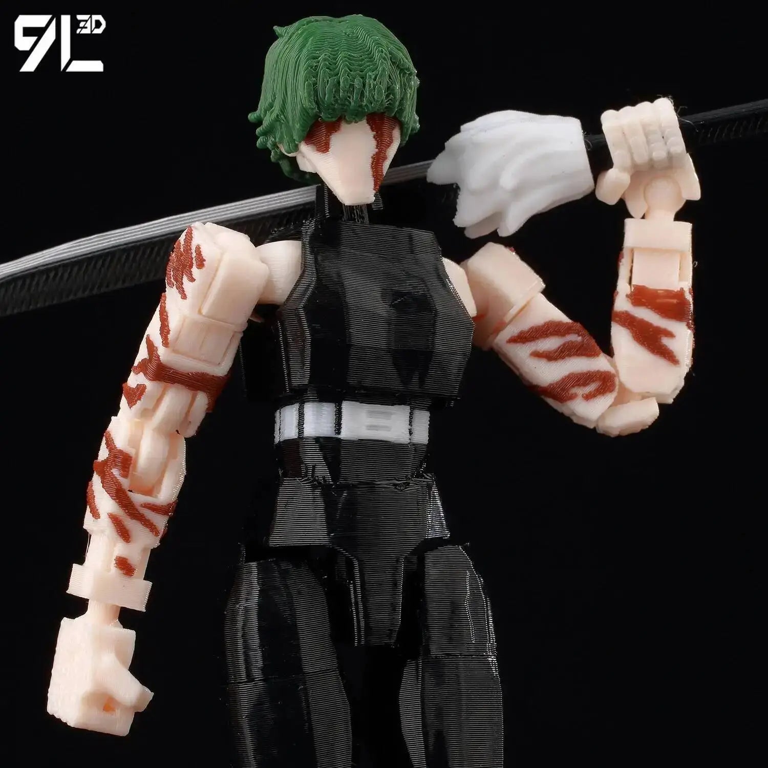 禅院真希-5.jpg Jujutsu Kaisen Gojo Sukuna Articulated Figure – 13 Joints