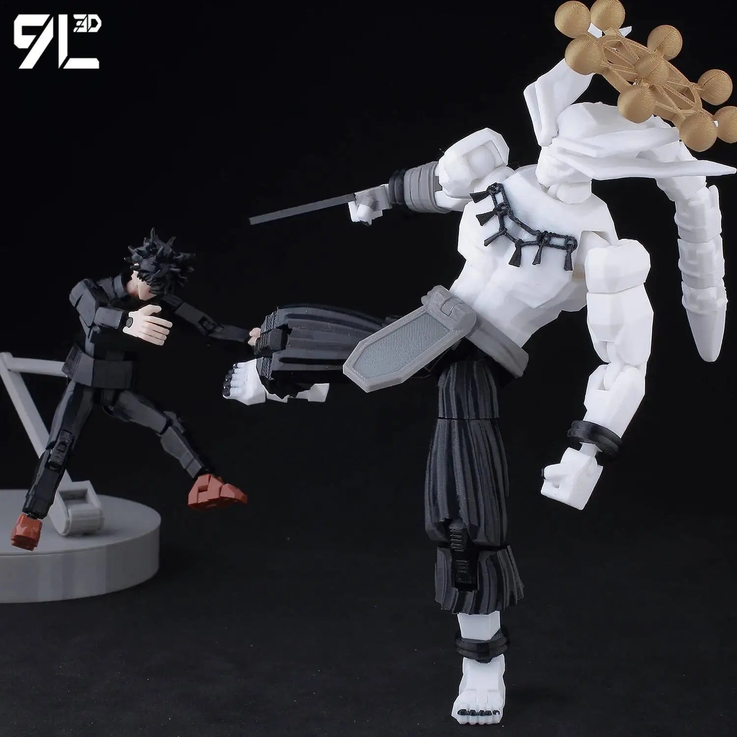伏黑惠-2.jpg Jujutsu Kaisen Gojo Sukuna Articulated Figure – 13 Joints