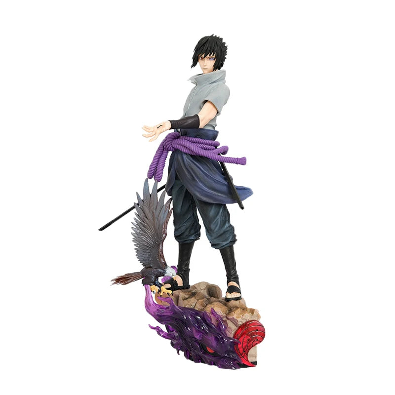 Anime  Figure Shippuden Figurine Uzumaki Uchiha Sasuke PVC Action Toy Statue Collection Model Doll Birthday Gifts Anime Figure
