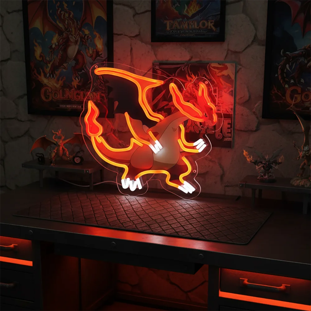 Custom One Piece Luffy Acrylic Neon LED Light Animes Artwork for Home Festival Decor Party Bar Hotel Salon Business Shop,Etc.