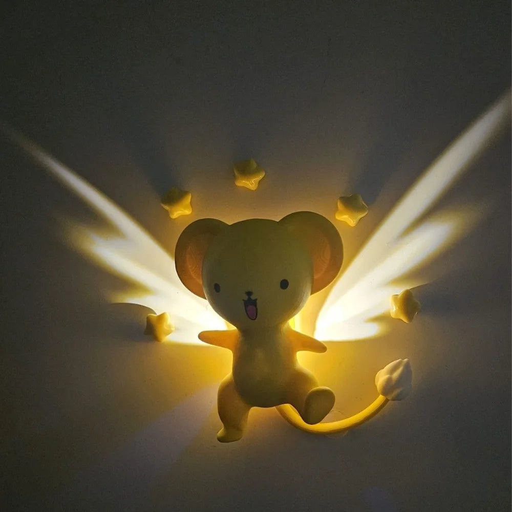 CERBERUS Night Light Cardcaptor Sakura Anime Peripherals Cute Cartoon Originality Modelling Rechargeable Atmosphere Lights Gifts