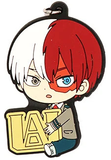 My Hero Academia Anime MHA Boku no Hero Academia Midoriya Deku Denki OCHACO Bakugou Katsuki Rubber Keychain