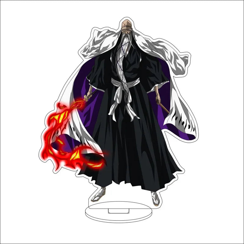 Anime BLEACH Acrylic Stand Ornaments Ogawa Michiru Kurosaki Isshin Kurosaki Yuzu Figure Stand Gifts