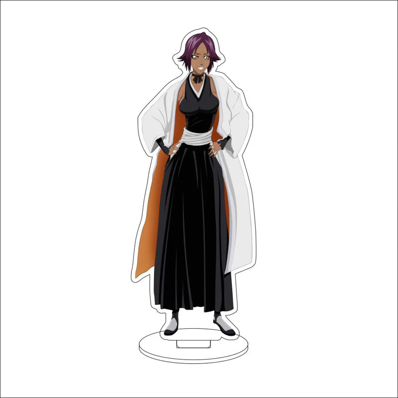 Anime BLEACH Acrylic Stand Ornaments Ogawa Michiru Kurosaki Isshin Kurosaki Yuzu Figure Stand Gifts