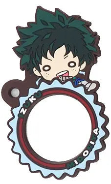 My Hero Academia Anime MHA Boku no Hero Academia Midoriya Deku Denki OCHACO Bakugou Katsuki Rubber Keychain