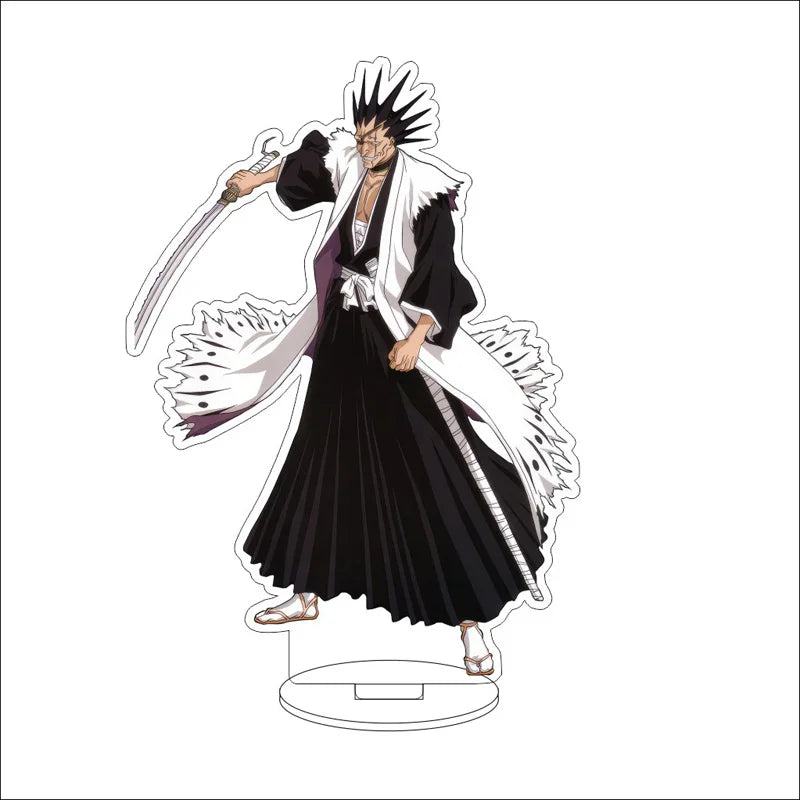 Anime BLEACH Acrylic Stand Ornaments Ogawa Michiru Kurosaki Isshin Kurosaki Yuzu Figure Stand Gifts