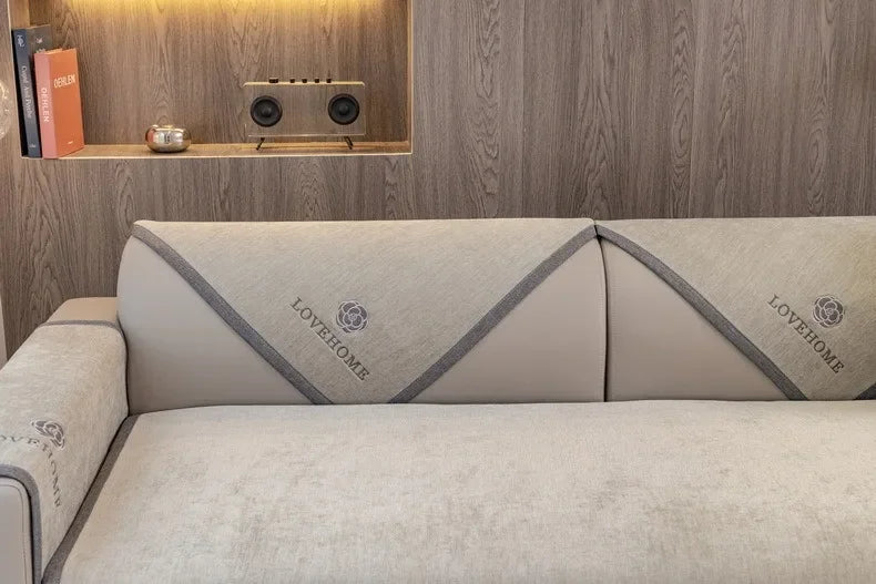 1PC Chenille Universal Sofa Cover Non-Slip Combination Sofa Cushion L Shape Couch Towel for Living Room Protector fundas de sofa