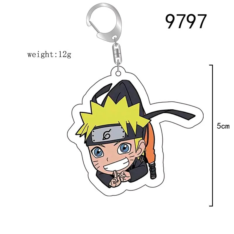 Creative NARUTO Cosplay Accessory Acrylic Keychain Pendant