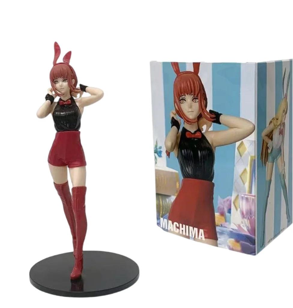 Furyu Kobeni Bunny Girl Anime Chainsaw Man Figurine Reze Action Figures PVC Collection Decoration Model Toys Birthday Gifts