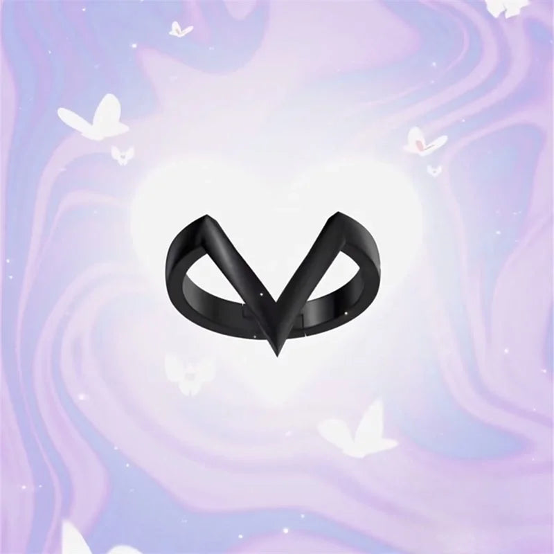 2025 New VALORANT Clove Adjustable Ring Set Anime Game Secondary Derivative Cosplay Accessory Collectible Toy Gift In Stock