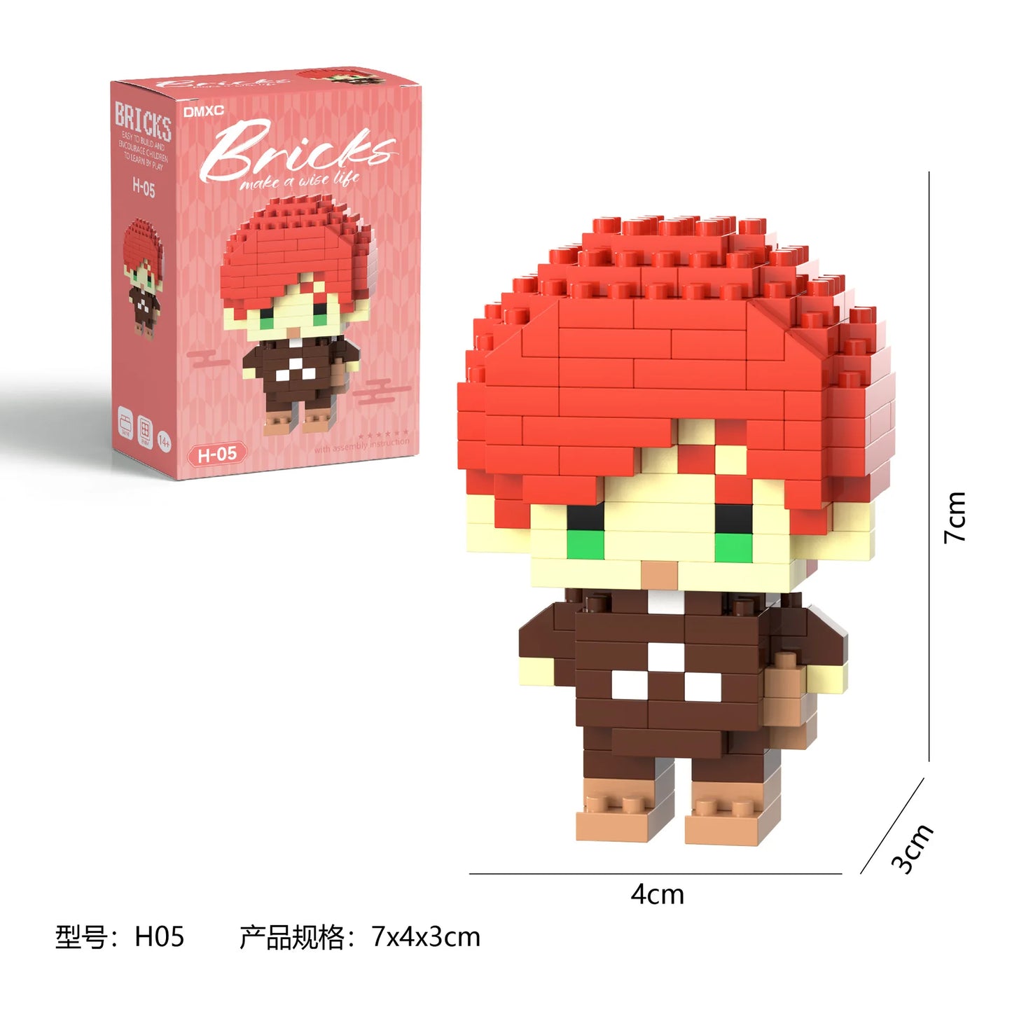 NARUTA  Akatsuki Toy Building Blocks Figuries Lega Japanese Blocks Cartoon Character Model building block Dolls Toys For kids