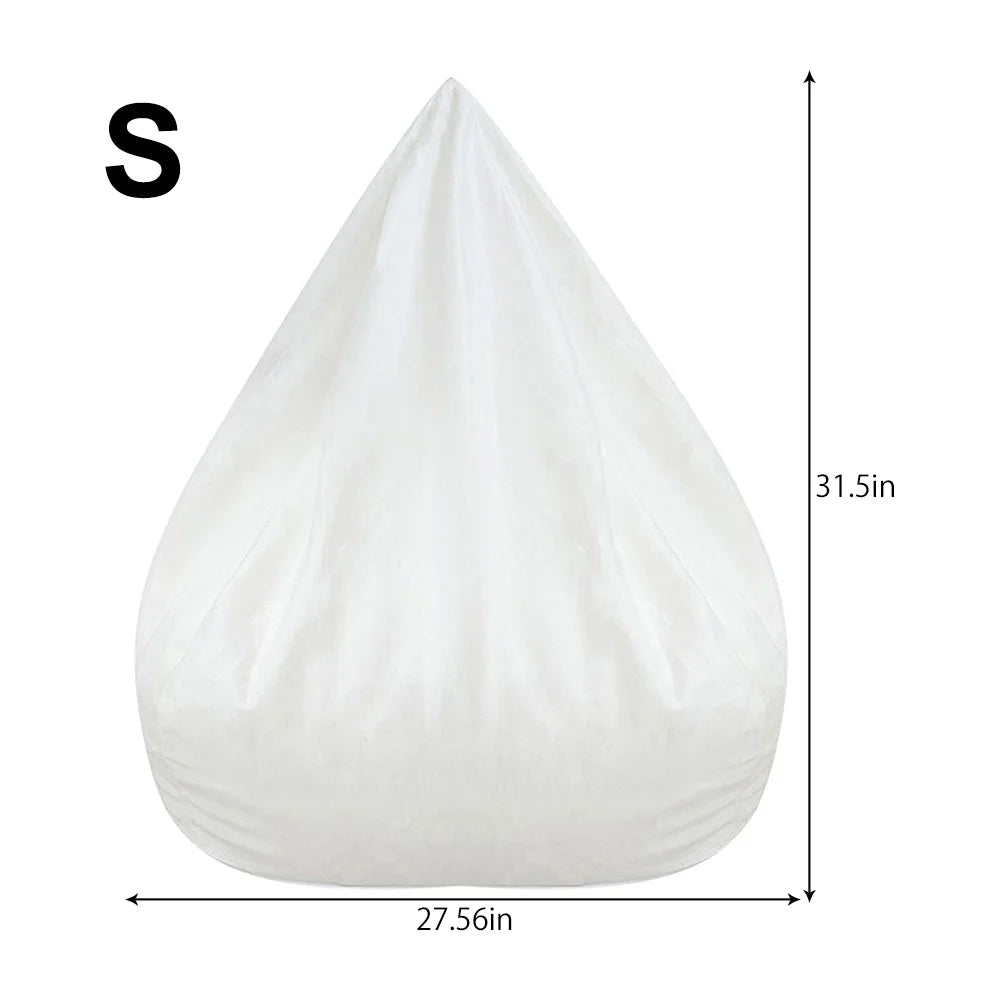 1/2pc Sofas Cover Removable Lazy Sofa Inner Liner Anti-fouling Replacement Bean Bag Inner Liner Bean Chair Bean Bag No Padding