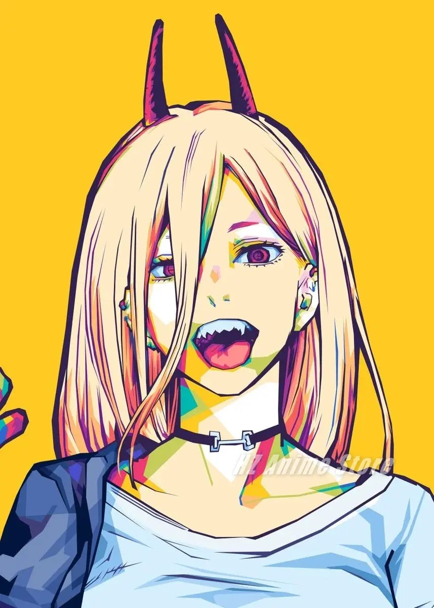 Anime Chainsaw Man Posters and Prints Canvas Painting Chainsawman Comic Wall Art Pictures for Modern Family Bedroom Home Decor