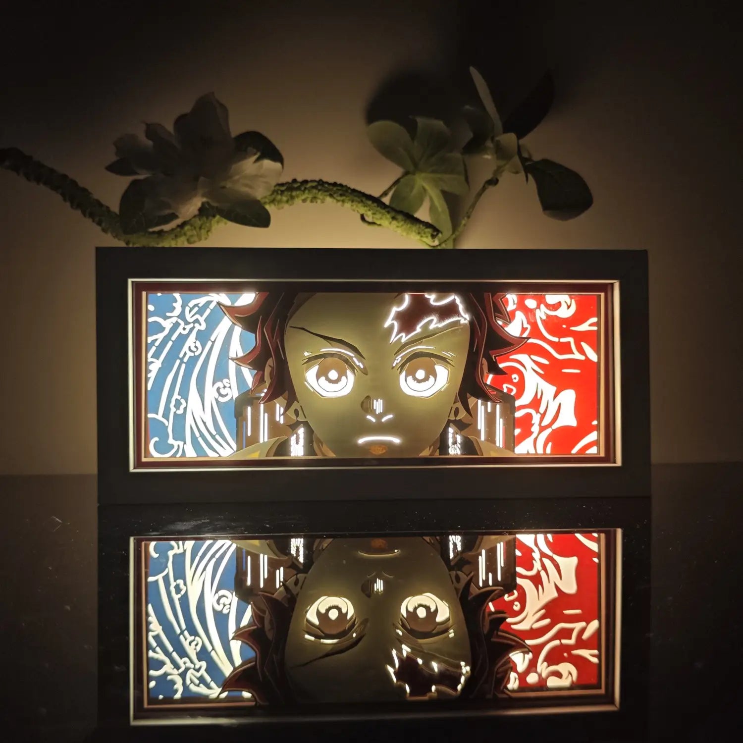 Anime 3D Paper Carved Lamp – LED Light Box