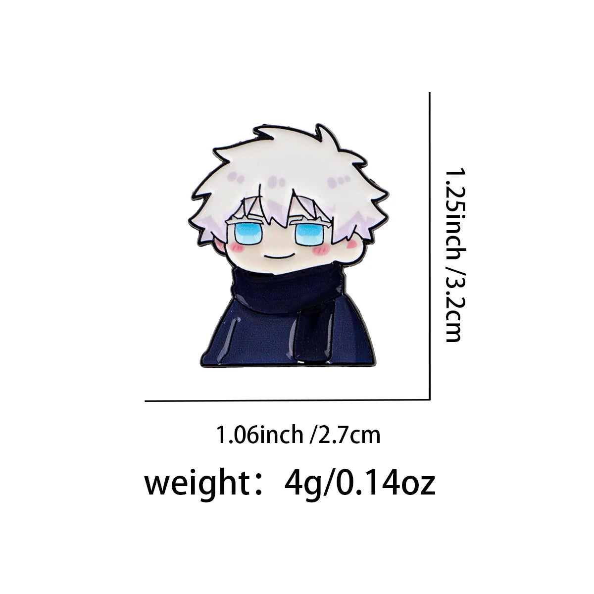 Popular Anime Cool Enamel Pin Cartoon Brooch Clothes Backpack Lapel Badges For Friends Fashion Jewelry COSPLAY Accessories Gifts