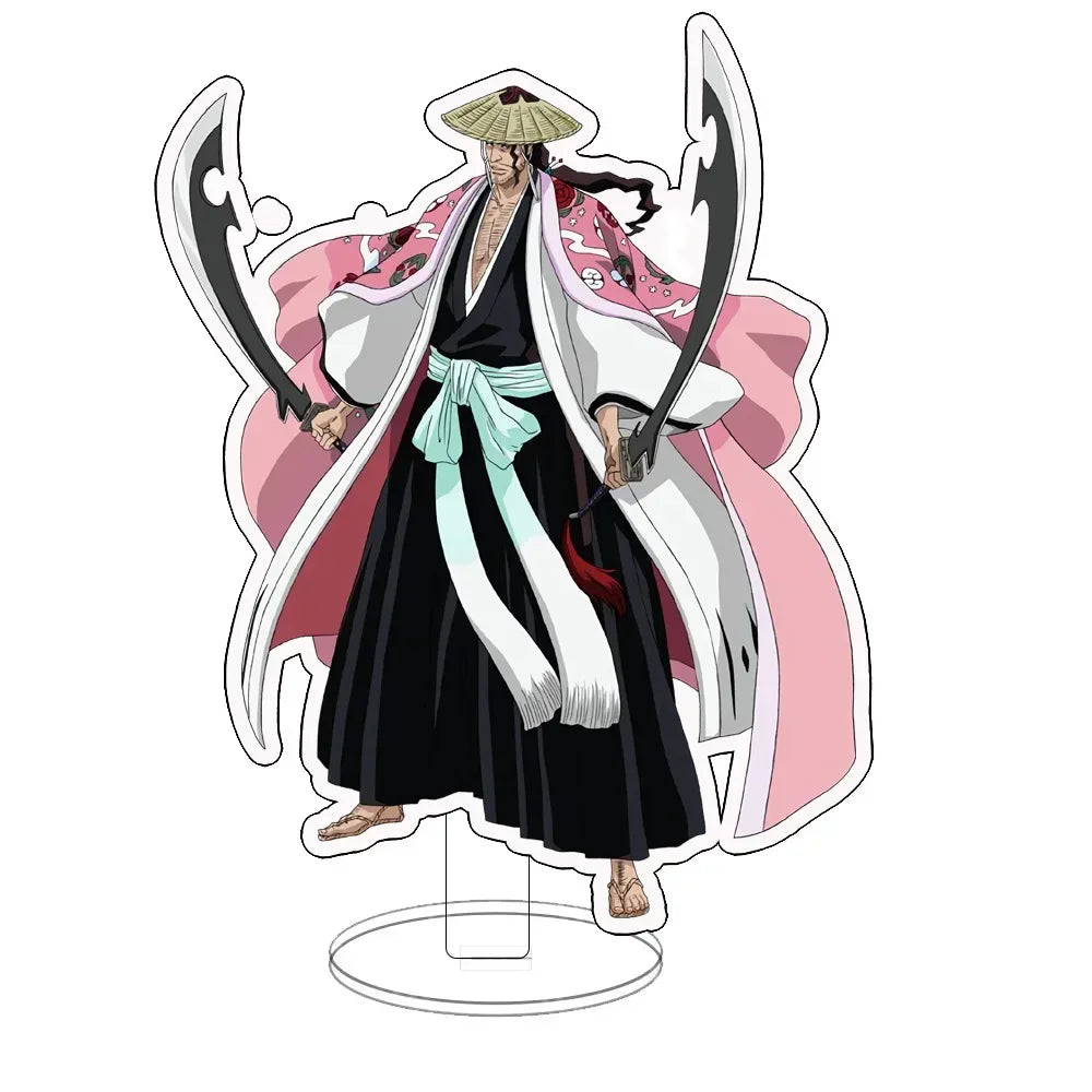 BLEACH Character Standing Sign Anime Figure Kurosaki Ichigo Double-Sided Acrylic Stands Model Desk Decor Props Gift Hot Sale